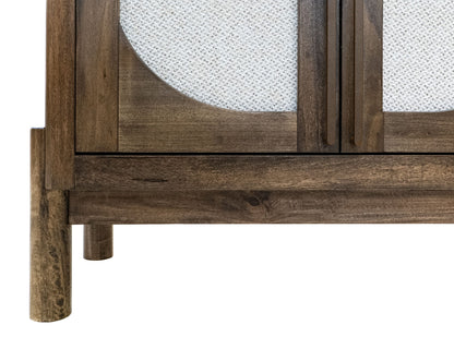 Dune - 4 Door TV Stand/Console - Brown