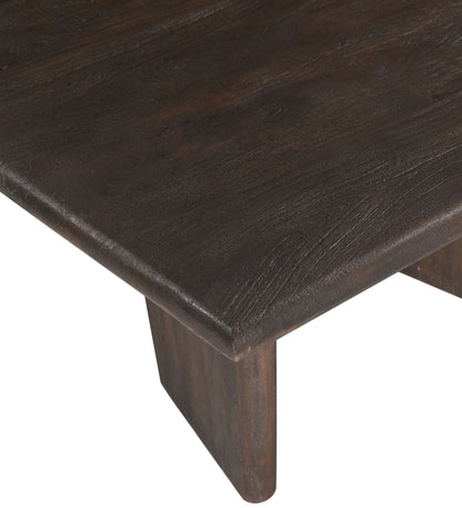 Lasso - Rectangle Cocktail Table - Antique Natural Mango With Sandblasting