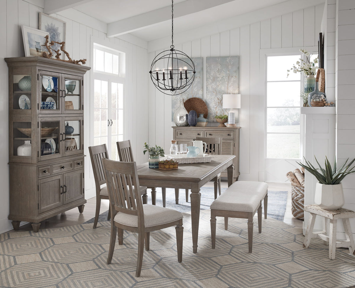 Lancaster - 10 Piece Extendable Rectangular Dining Table Set
