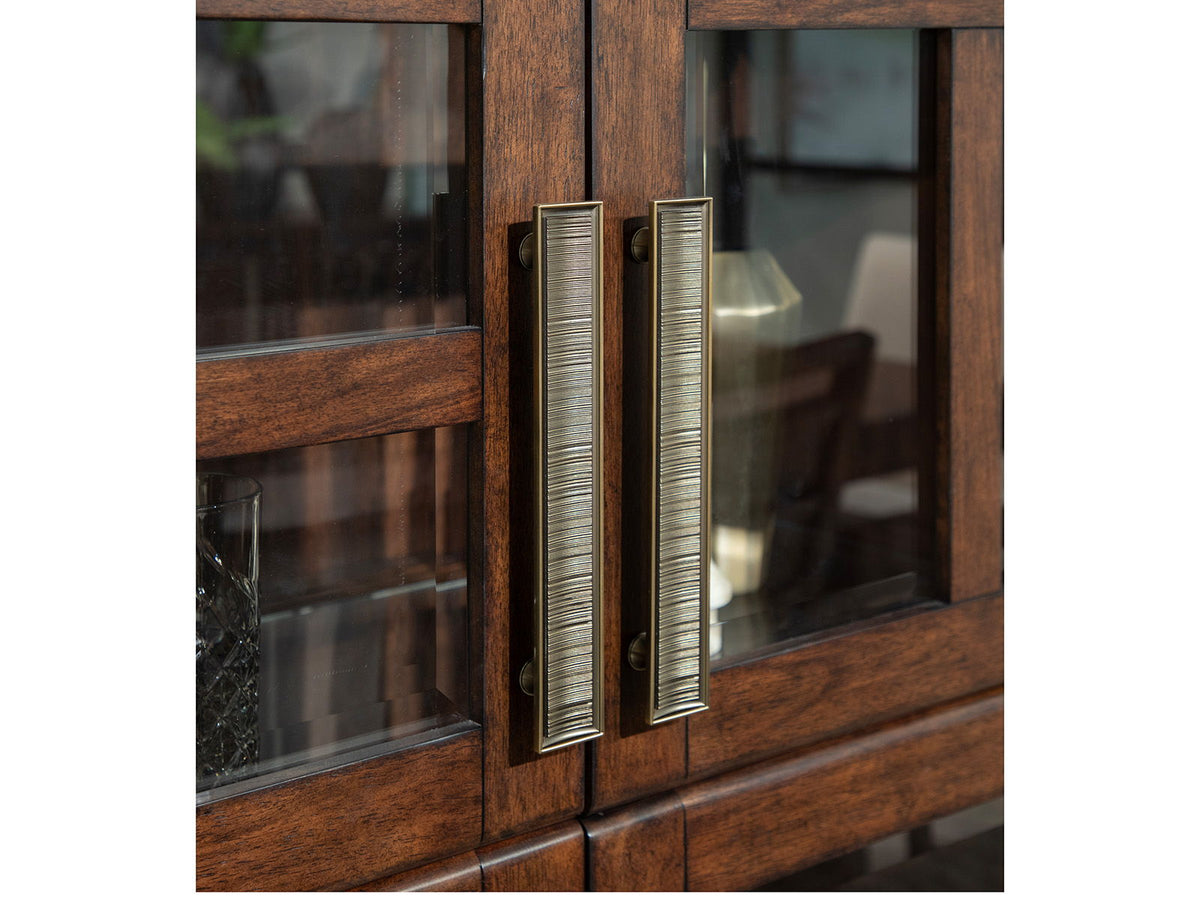 Reena - Display Cabinet - Rich Brown