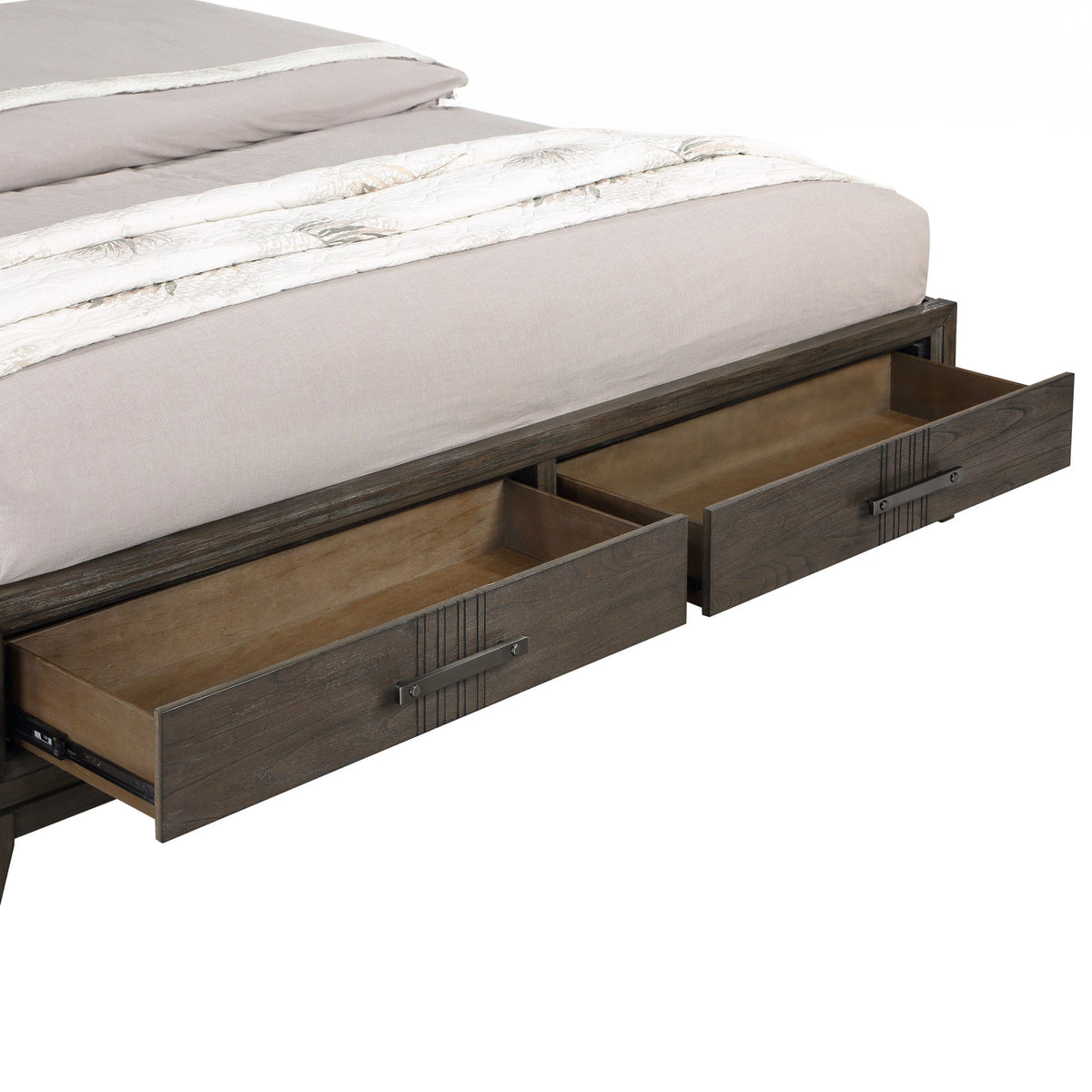 Landon - 5/0-6/6 Queen/King Side Rails - Walnut