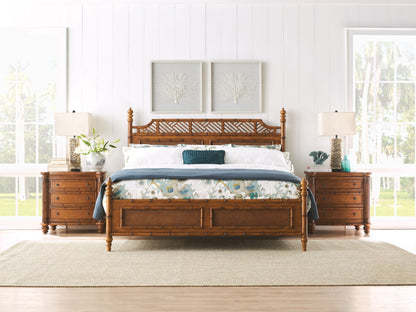 Island Estate - Martinique Nightstand - Dark Brown