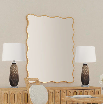 Hadar - Wall Mirror - Gold Leaf
