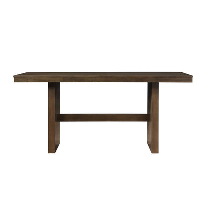 Kody - 79" Rectangle Counter Table Top - Dark Walnut
