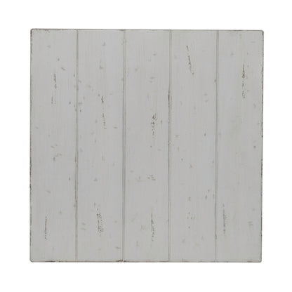 River Place - Console Stool - Riverstone White & Tobacco