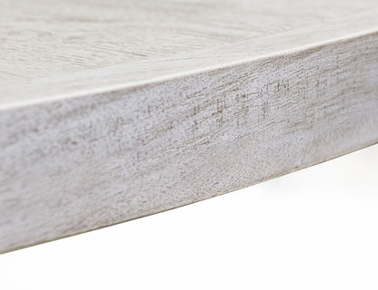 Lumiere - Round Table Top - Gray / Beige