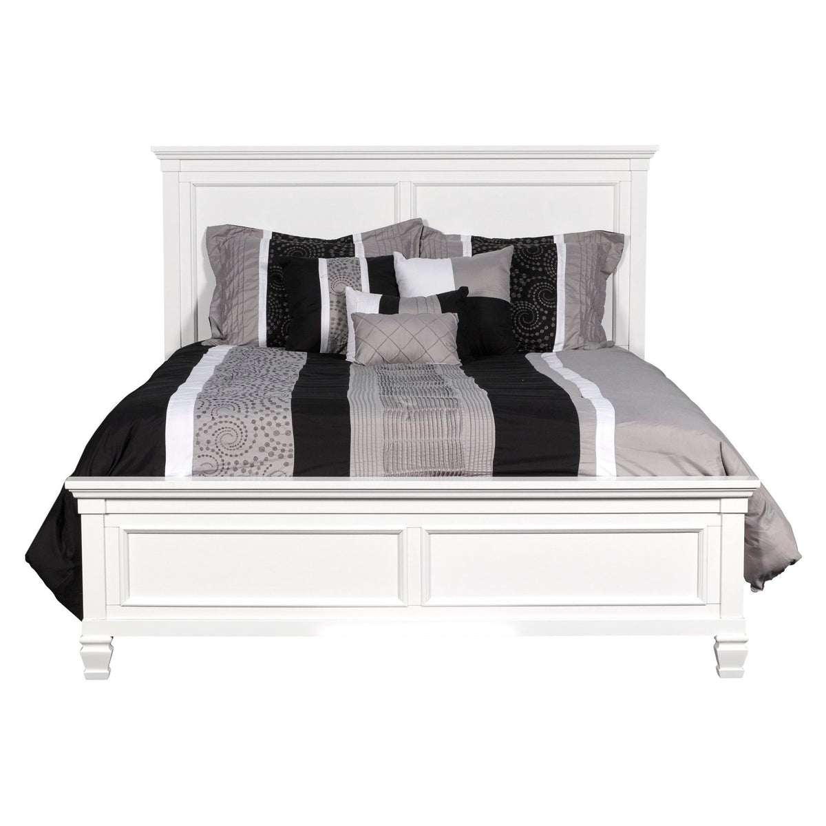 Tamarack - 6/6-6/0 King/California King Headboard, Footboard & Slats - White