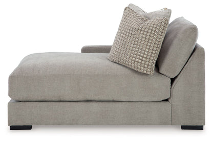 Aslan Court - Laf Corner Chaise - Pebble