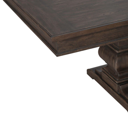 Paradise Valley - Trestle Table Top - Saddle Brown
