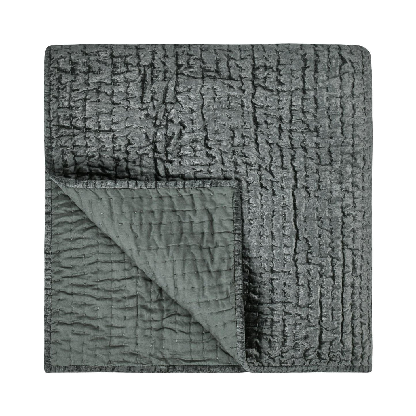 Bari - Velvet Sham - Bay Green