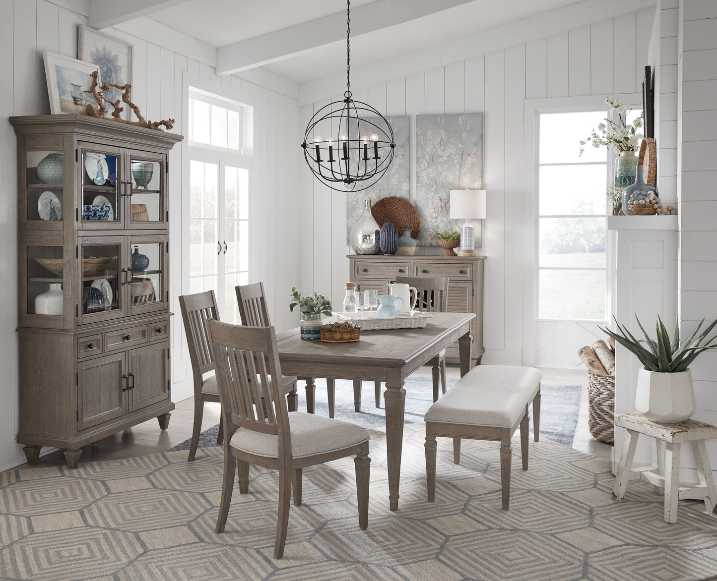 Lancaster - Dining Cabinet - Dovetail Gray