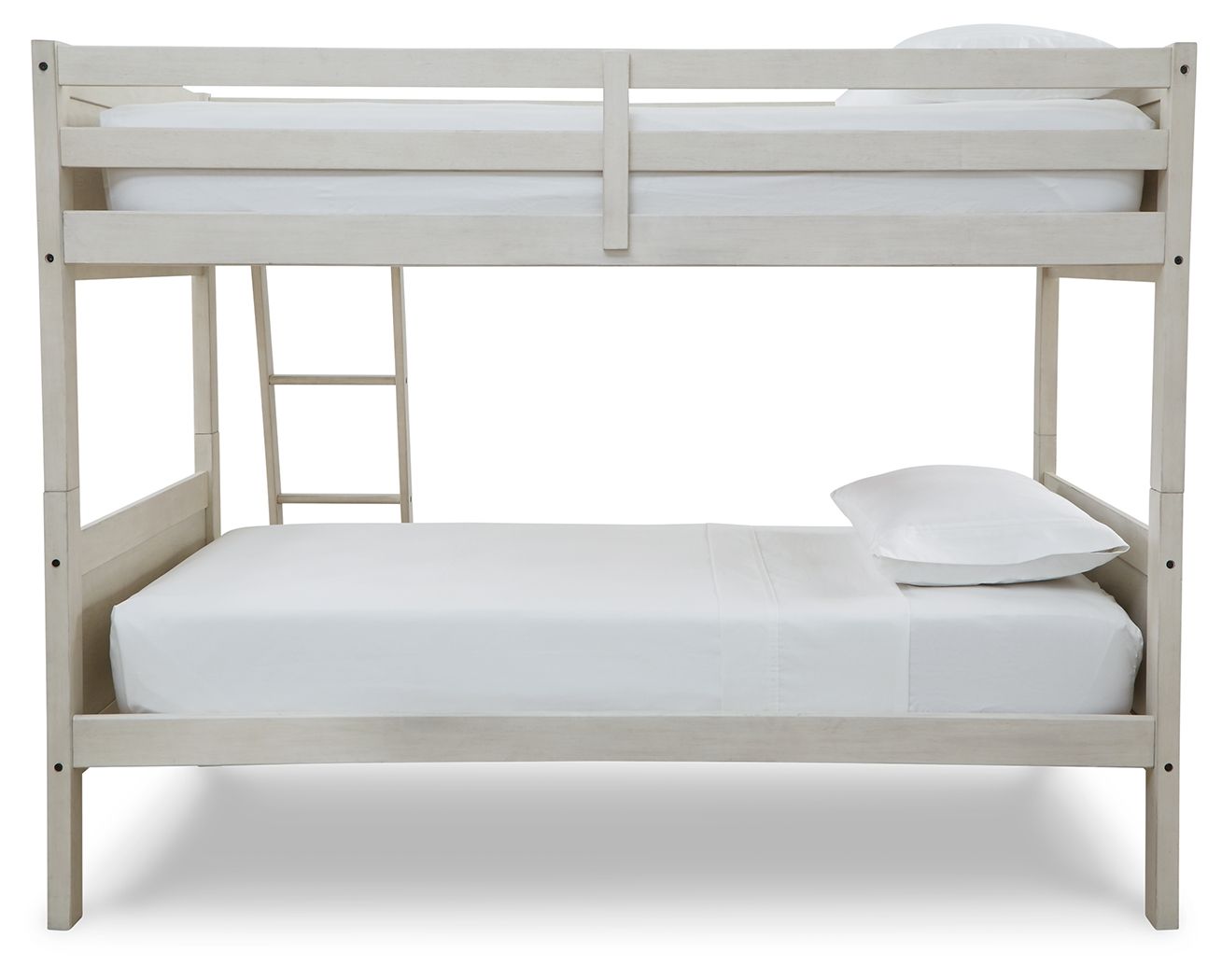 Robbinsdale - Twin/Twin Bunk Bed w/Ladder - Antique White