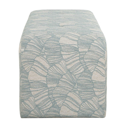 Amie - Bench - Spa Blue
