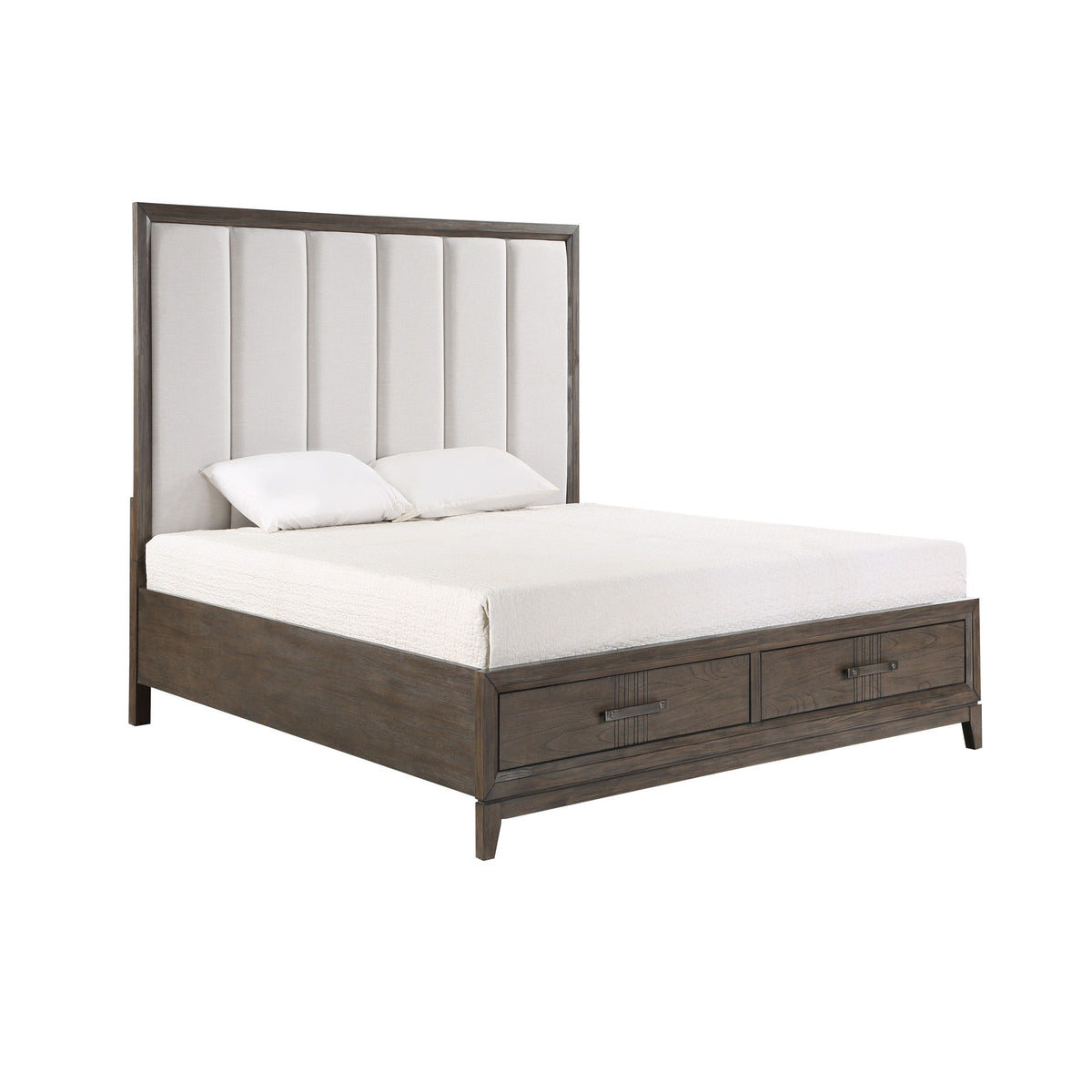 Landon - 5/0 Queen Headboard - Walnut