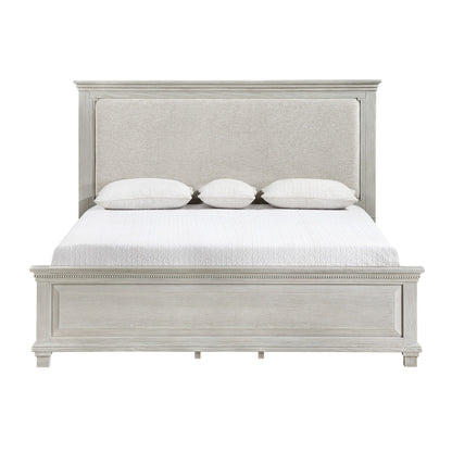 Silver Sands - 6/6 - 6/0 Eastern King / Western King Panel Headboard - Gray
