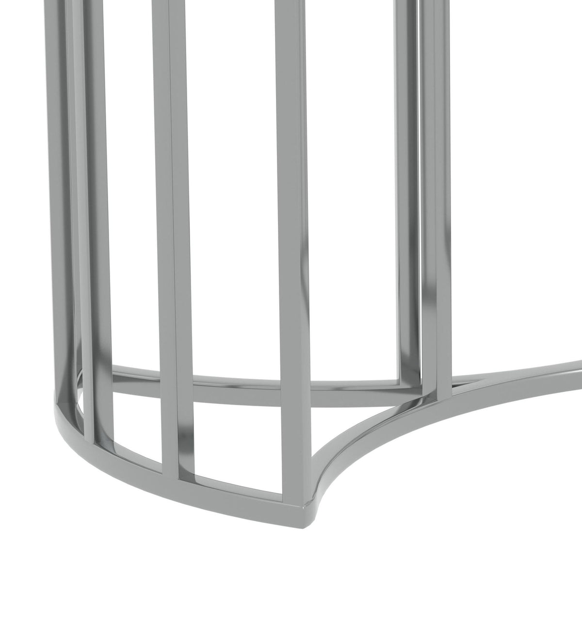 Sophia - Dining Table Base - Silver