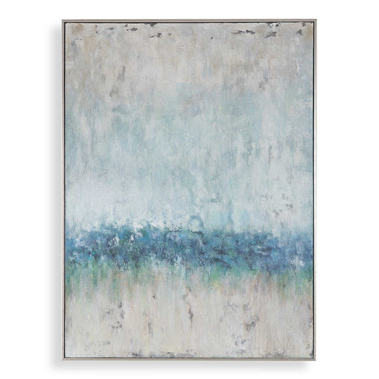 Tidal Wave - Abstract Art - Blue