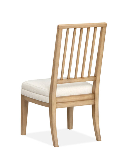 Coventry - Upholstered Side Chair With Solid Wood Back (Set of 2) - Honey Maple