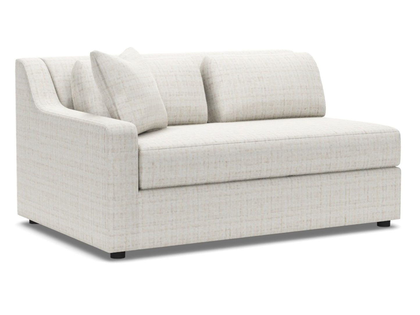 Artistica Upholstery - Rhonda LAF Loveseat-One Cushion - White
