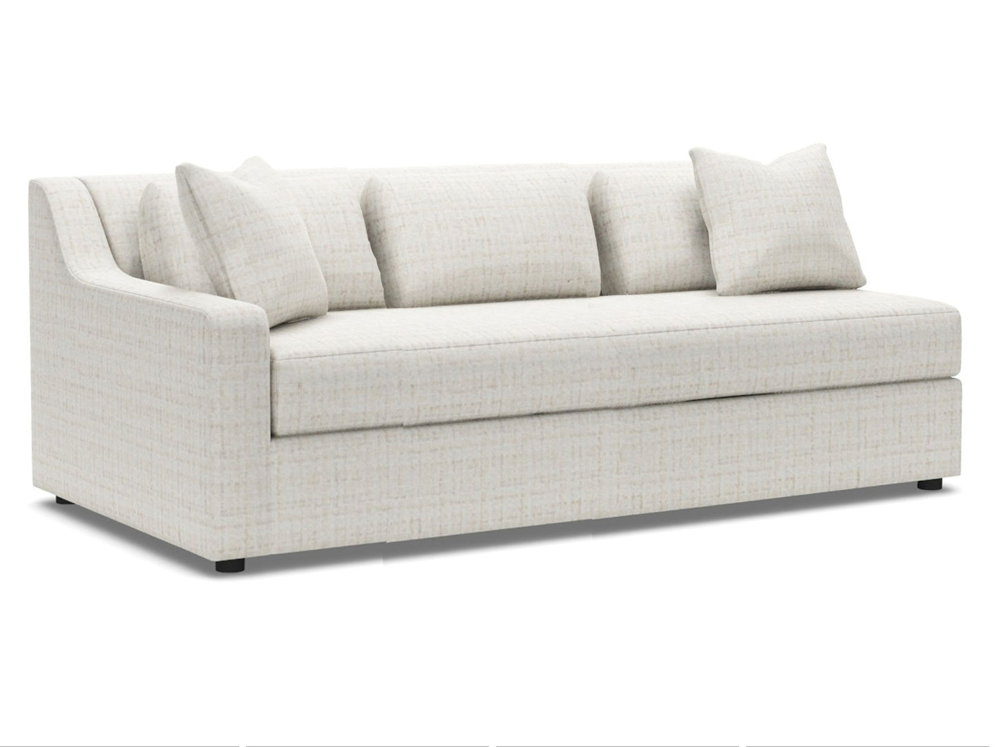 Artistica Upholstery - Rhonda LAF Sofa Bench Seat - White
