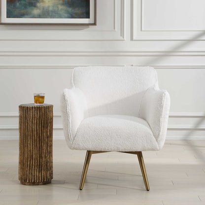 Oasis - White Swivel Chair
