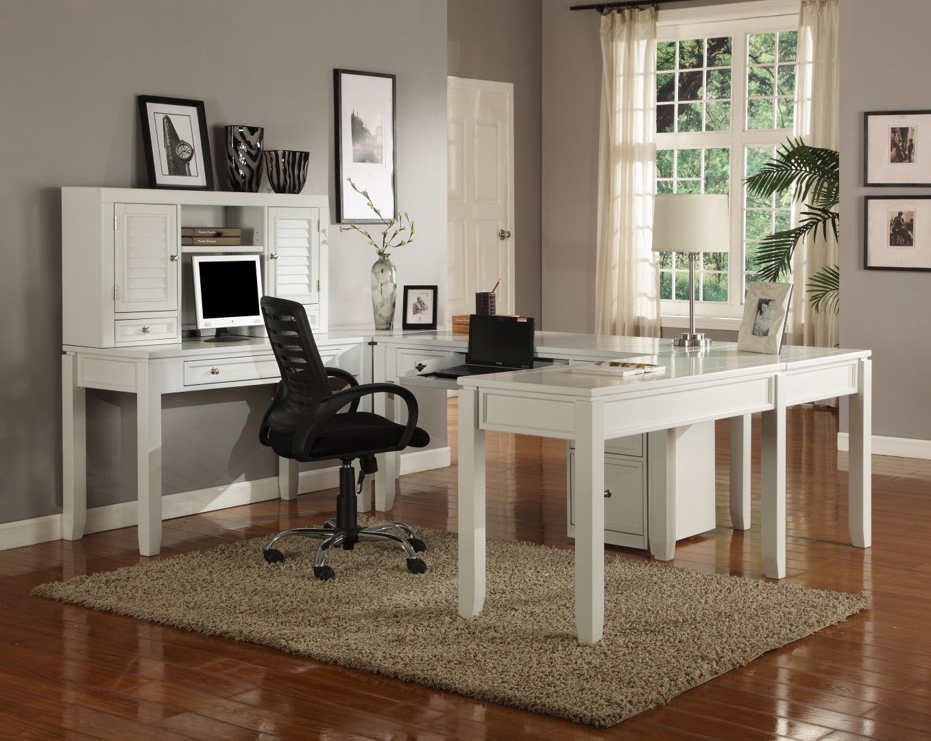Boca - Hutch - Cottage White