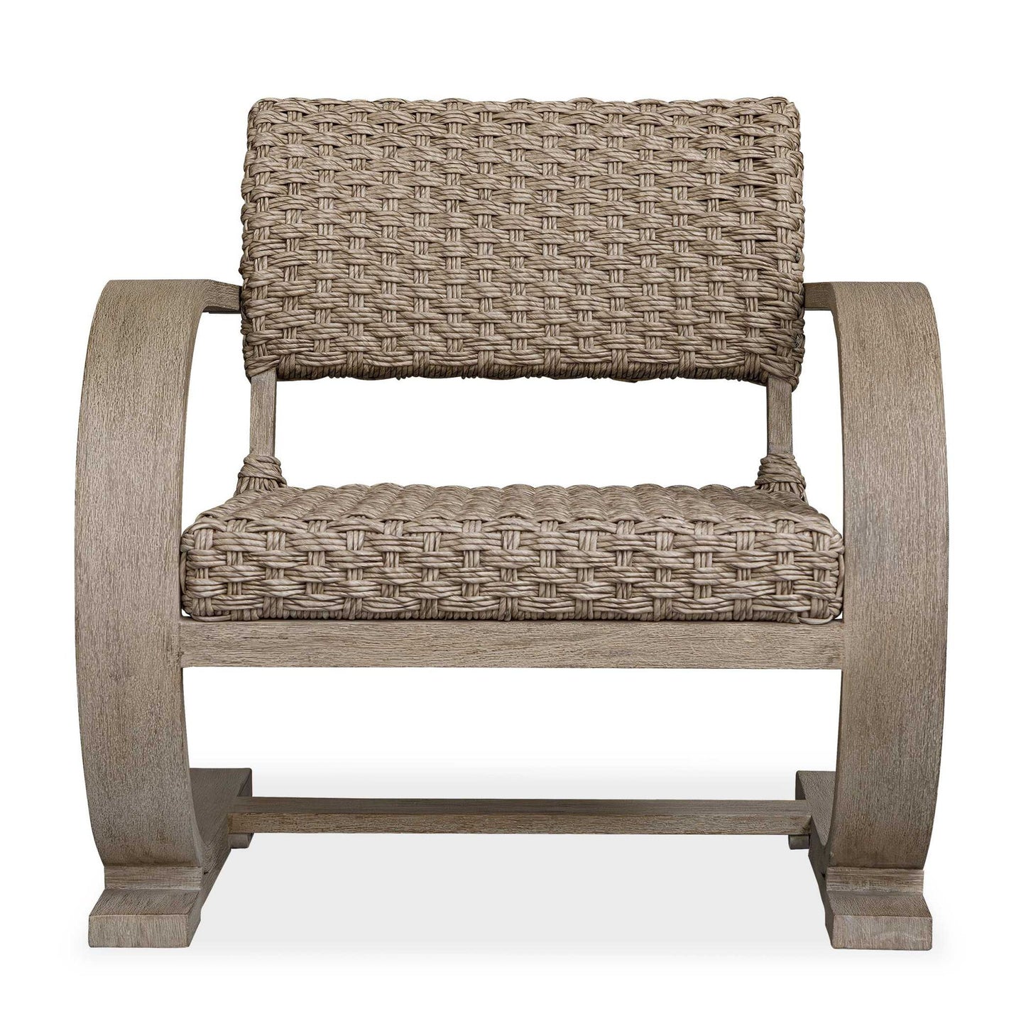 Rehema - Outdoor Wicker Lounge Chair - Gray