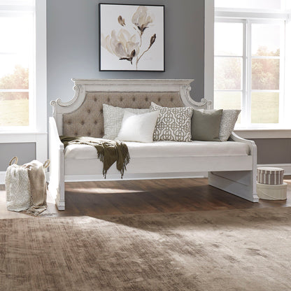 Magnolia Manor - Twin Daybed Headboard & Footboard - Antique White