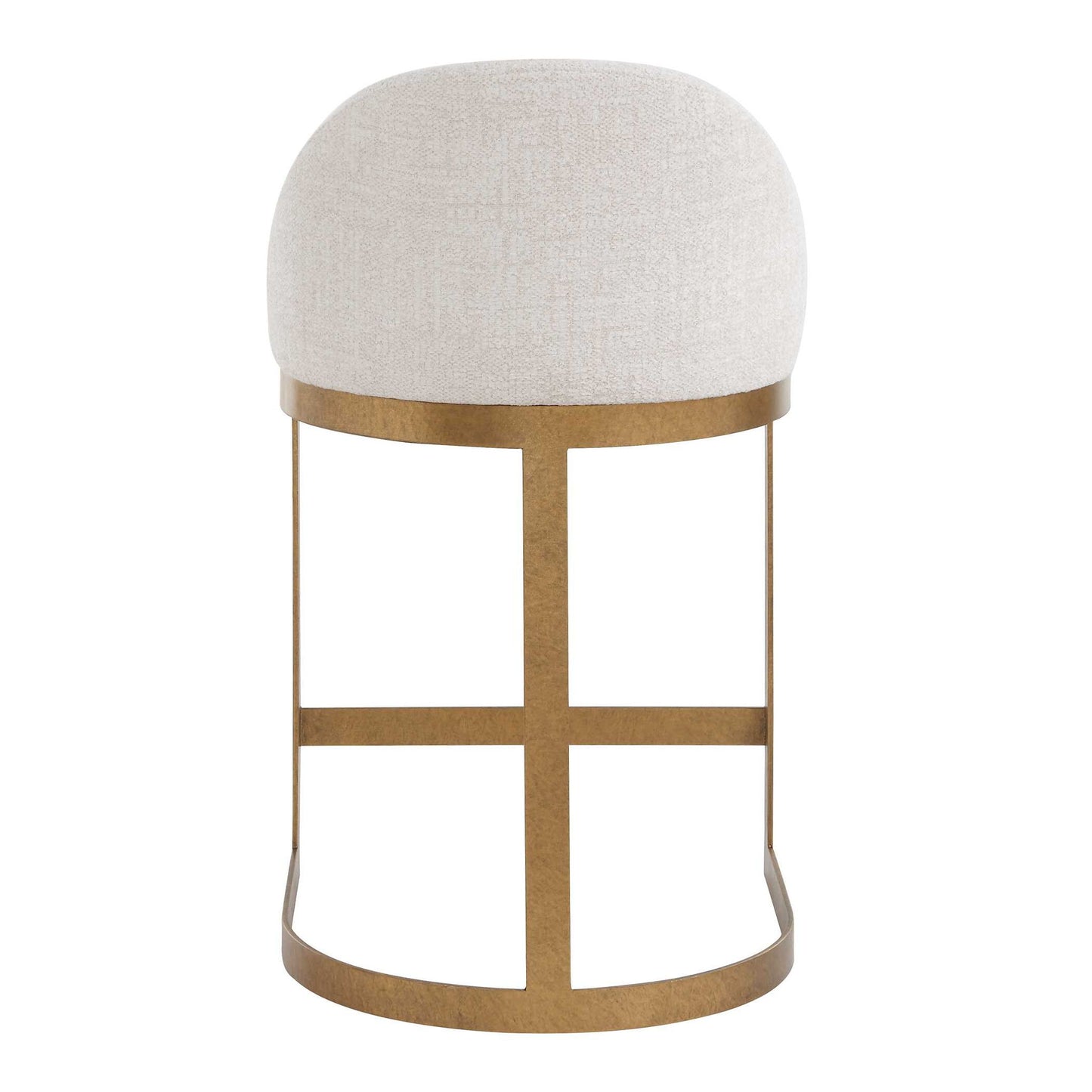 Ira - Counter Stool - Gold / Ivory