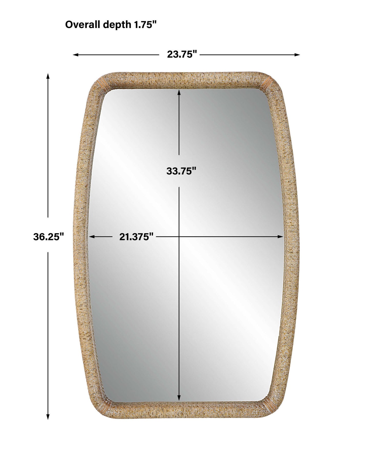 Tiki - Mirror - Gold