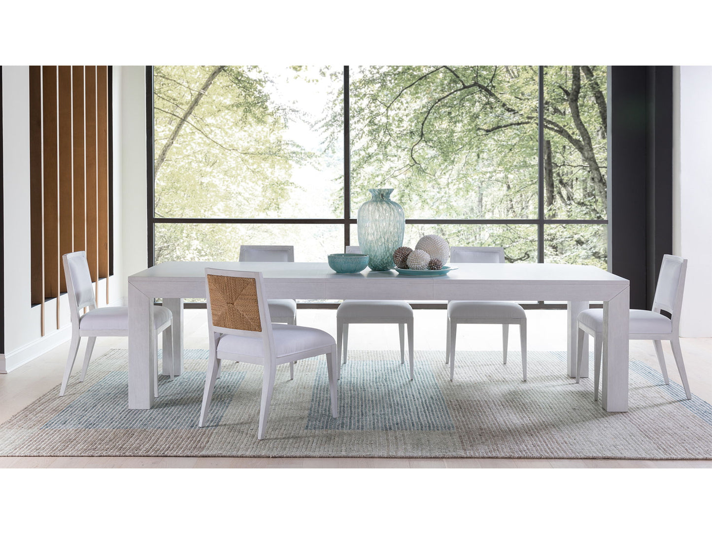 Signature Designs - Osiris Rectangular Dining Table - Pearl Silver