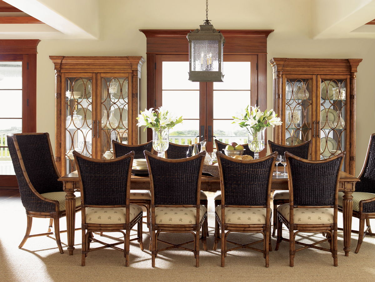 Island Estate - Mariana Display Cabinet - Dark Brown