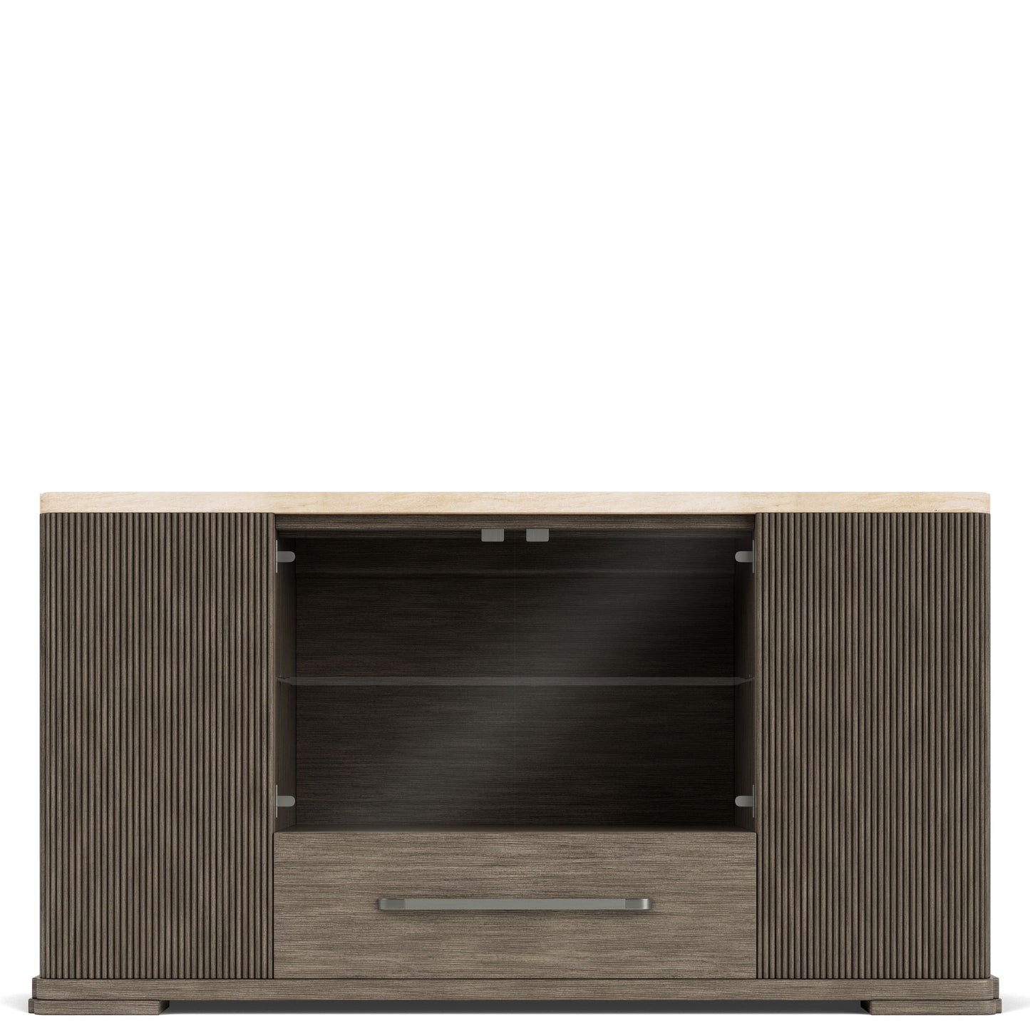 Sariel - Stone Top Server - Dark Brown