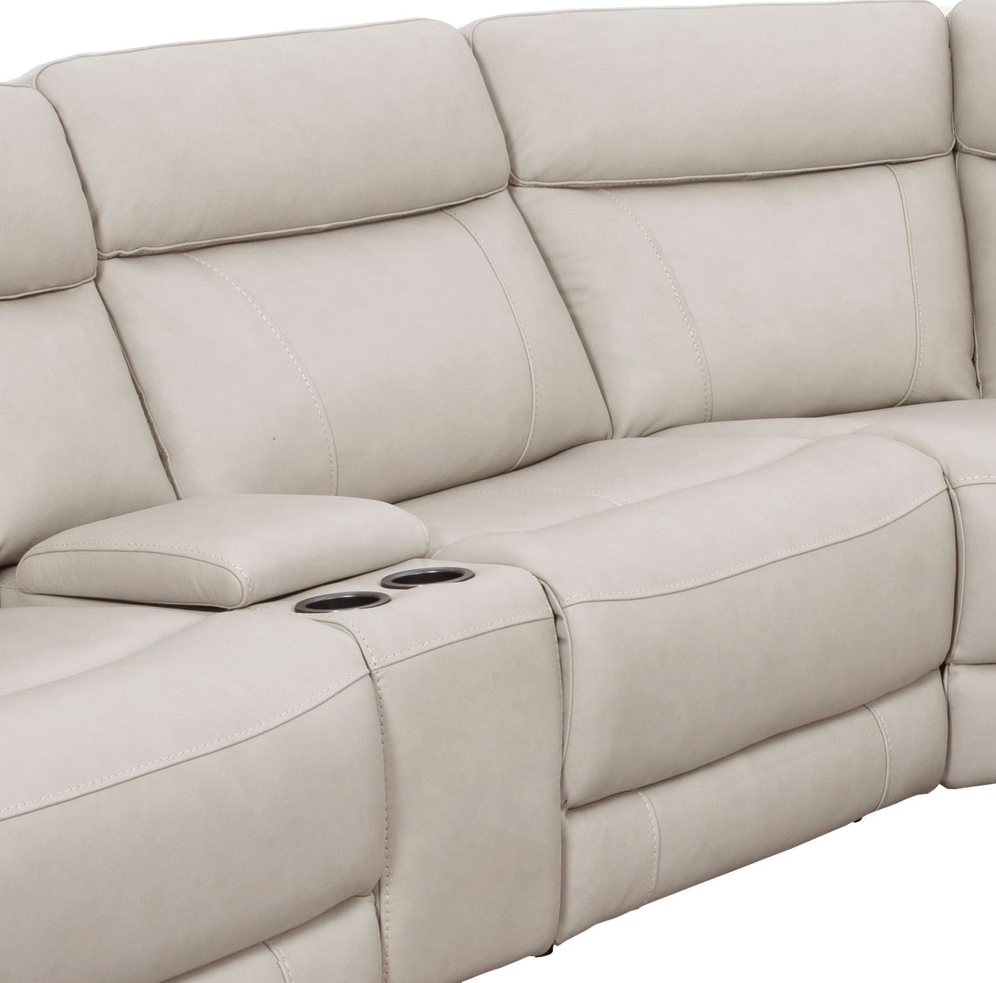 Calgary - Power Armless Recliner P2 - Stone