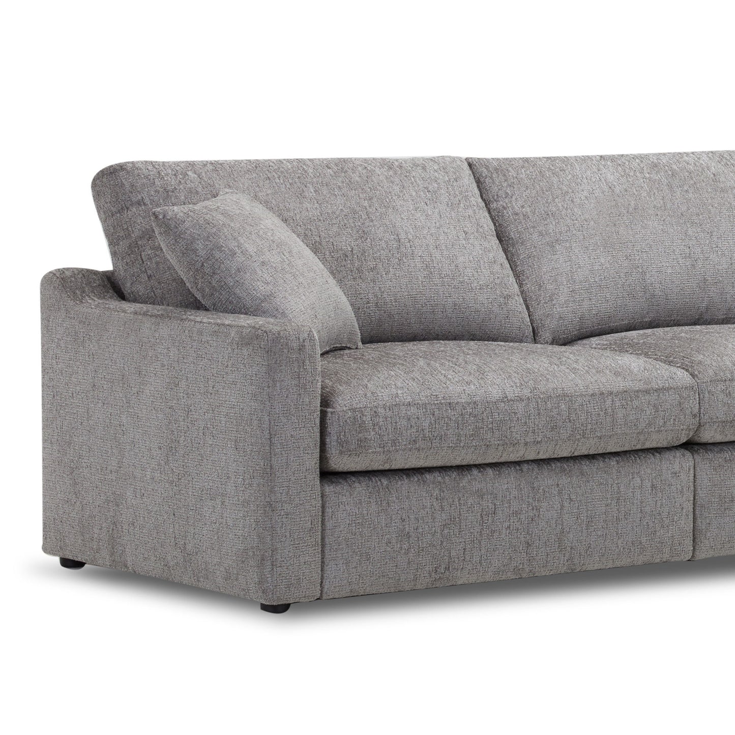 Surrender - Left Arm Facing Chair With 2 Pillows - Burmese Nature
