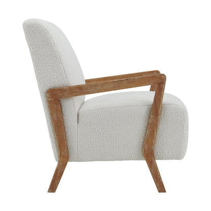Enzo - Accent Chair - Sheep Skin White (3A Packaging)