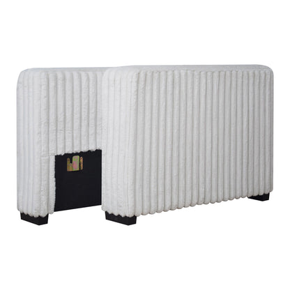 Bliss - Arms For Sectional (Set of 2) - Mist Gray