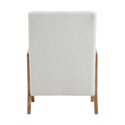 Enzo - Accent Chair - Sheep Skin White (3A Packaging)