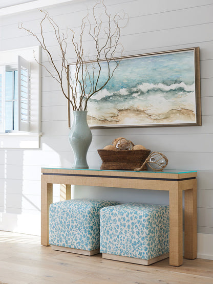 Newport - Harbor Raffia Table
