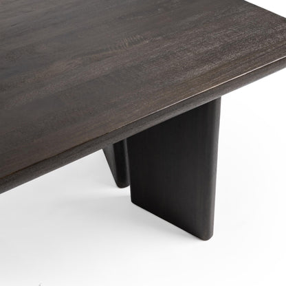 Celadon - 84" Dining Table - Truffle Brown