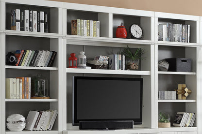 Catalina 56 - Bookcase TV Hutch - Cottage White