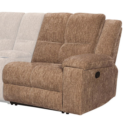 Bronco - Manual Right Arm Facing Recliner - Plush Tobacco