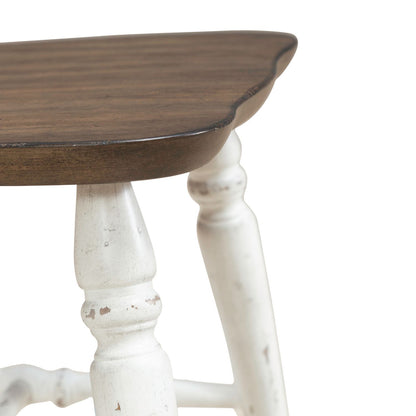 Al Fresco - Slat Back Side Chair - Graphite & Whitestone