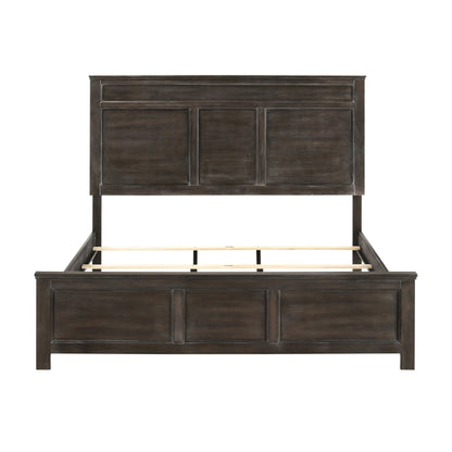 Andover - 6/6-6/0 King/California King Headboard, Footboard & Slats - Nutmeg