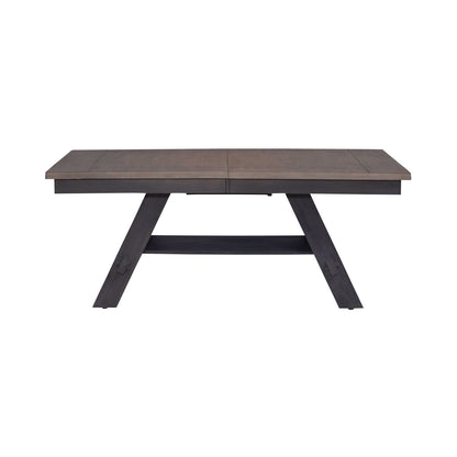 Lawson - Pedestal Table Top - Slate / Weathered Gray