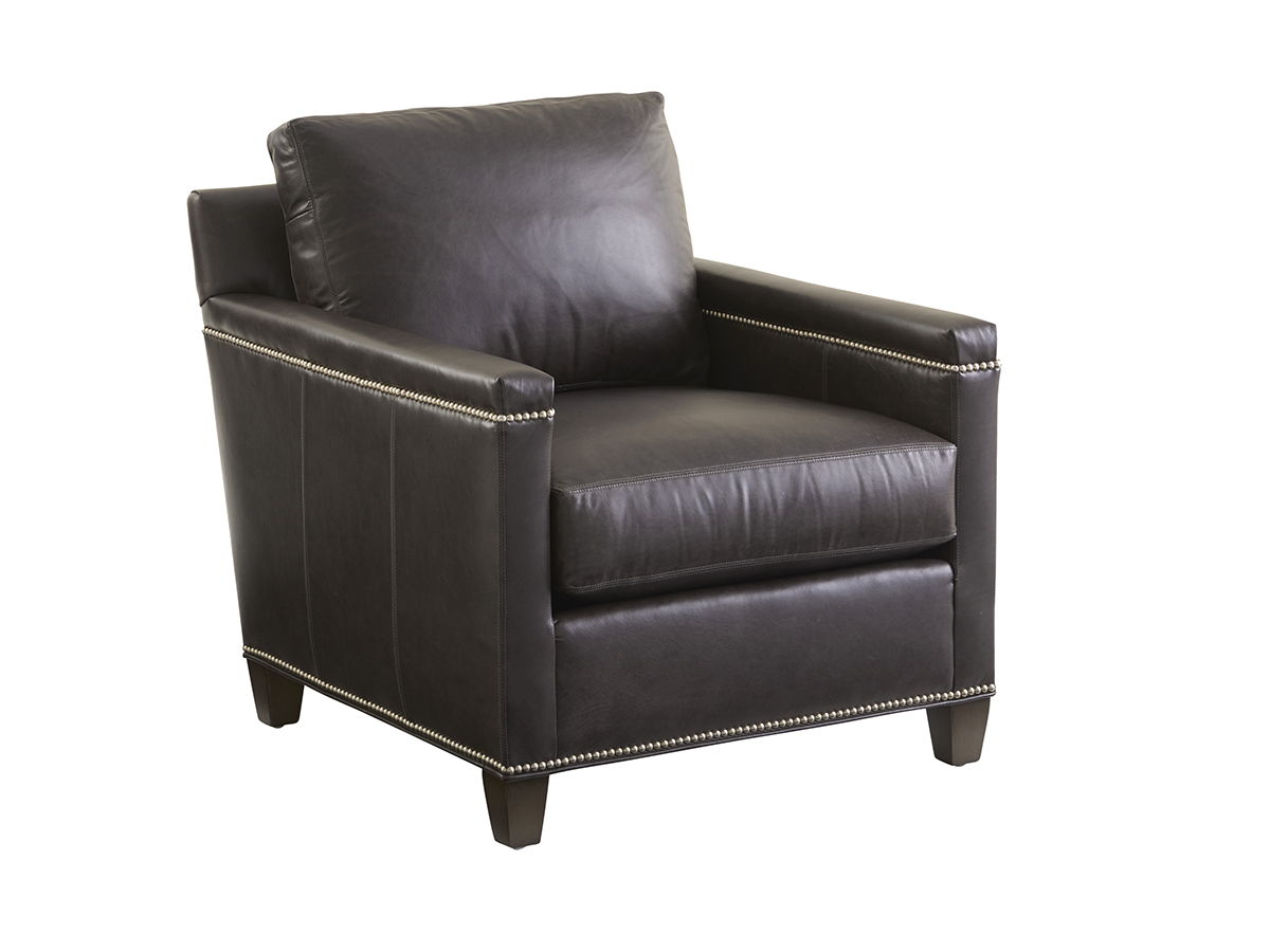 Lexington Leather - Strada Leather Chair - Dark Brown