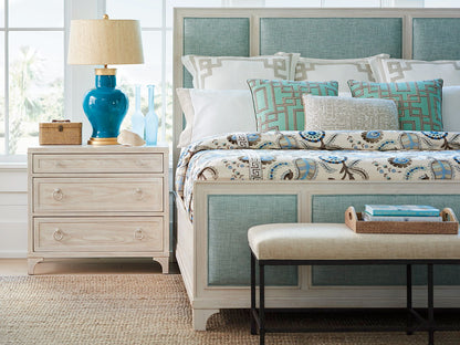 Newport - Crystal Cove Upholstered Panel Headboard 6/6 King - Beige