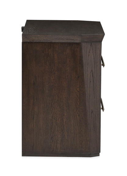 Tauren - Drawer Nightstand - Coffee Bean