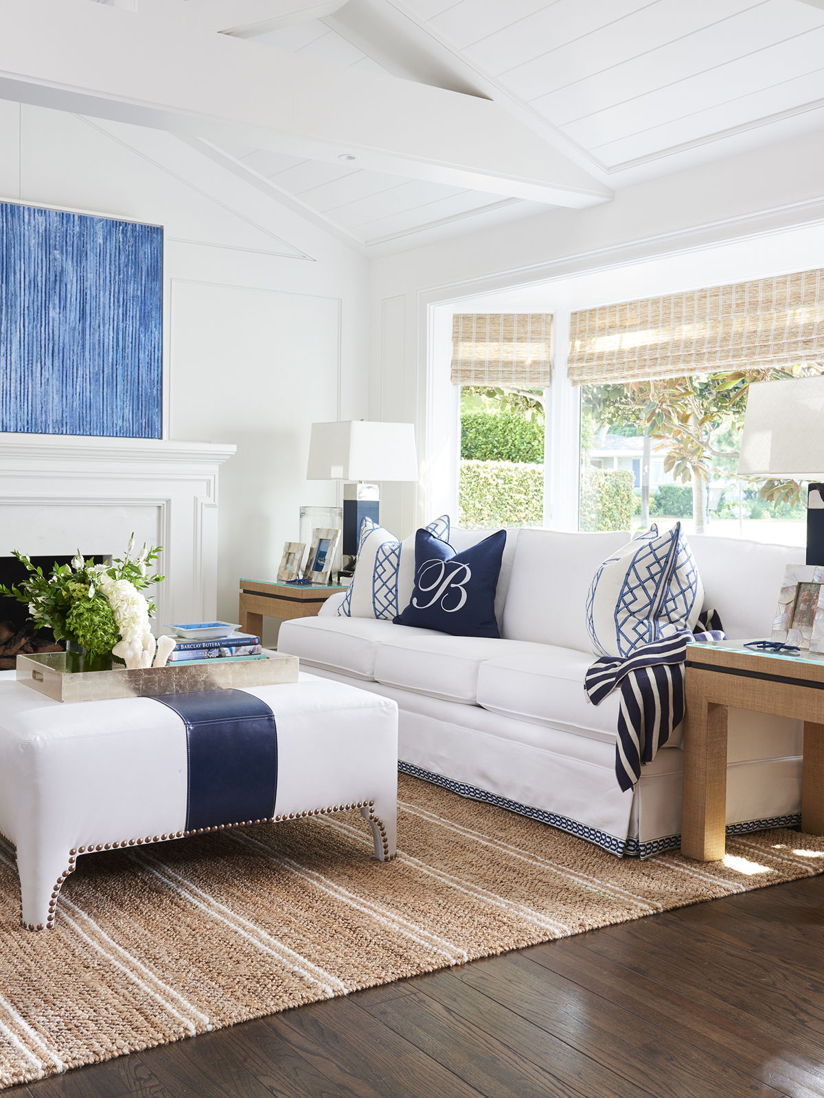 Barclay Butera Upholstery - Blaire Sofa - White