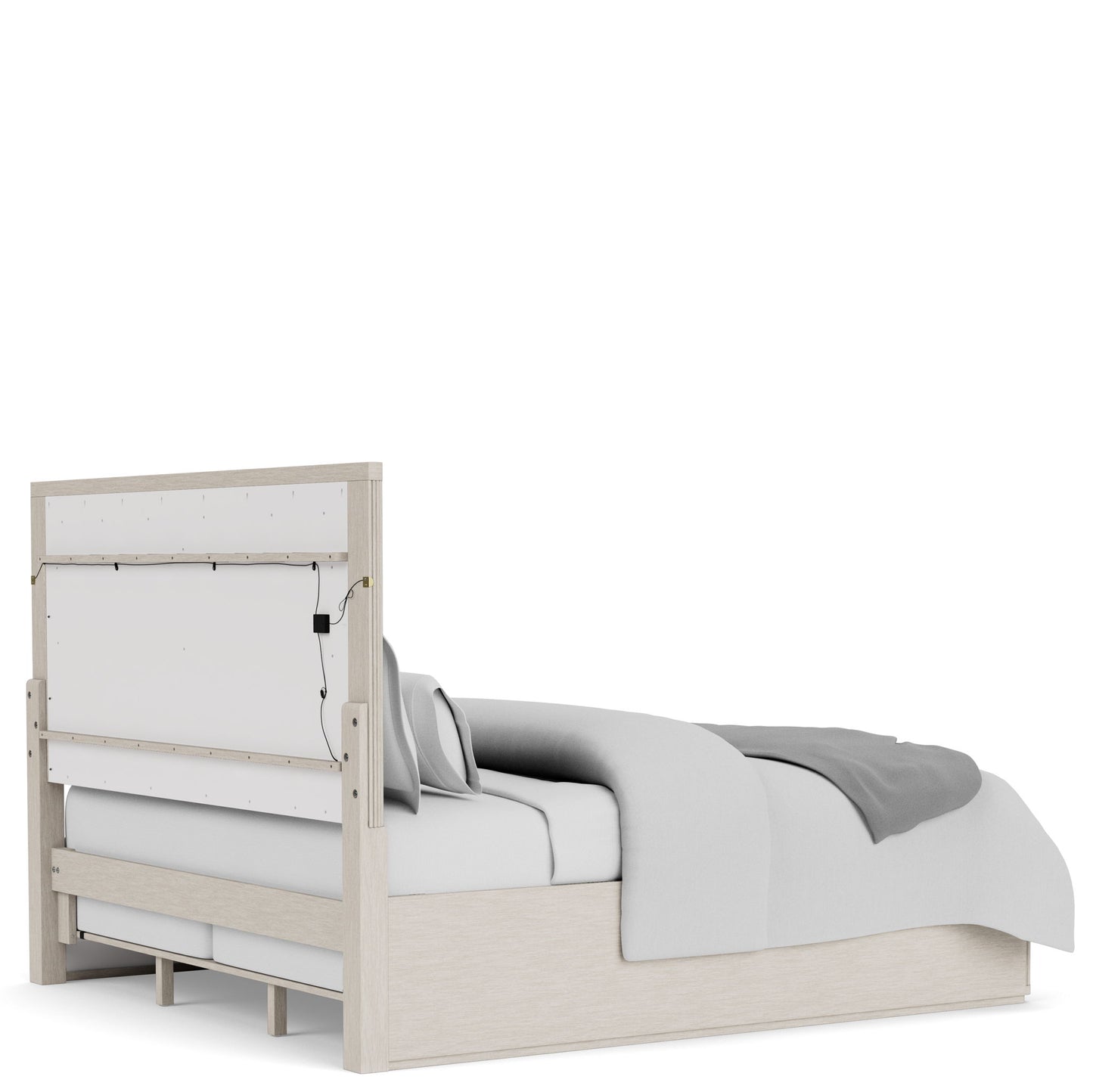 Alexis - King Panel Footboard - Latte Essence